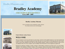 Tablet Screenshot of bradleymuseum.com